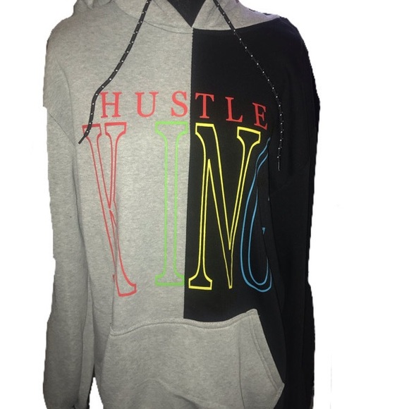 Other - Sacred Crown Hustle King Black And Gray Hoodie Size XXL